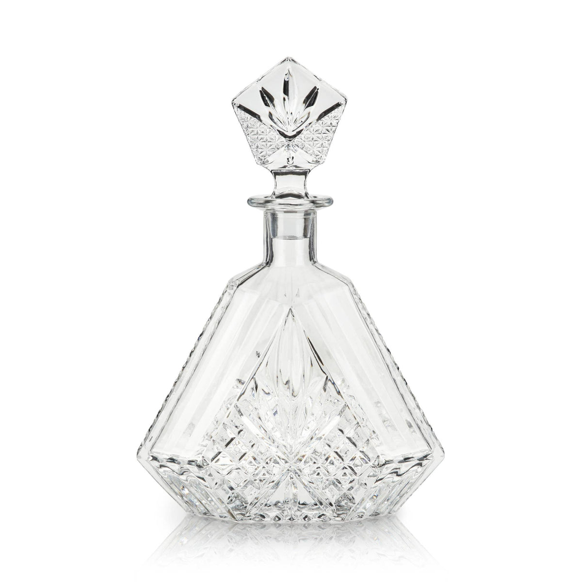 Admiral™ Vintage Style IrishCut Crystal Whiskey Decanter
