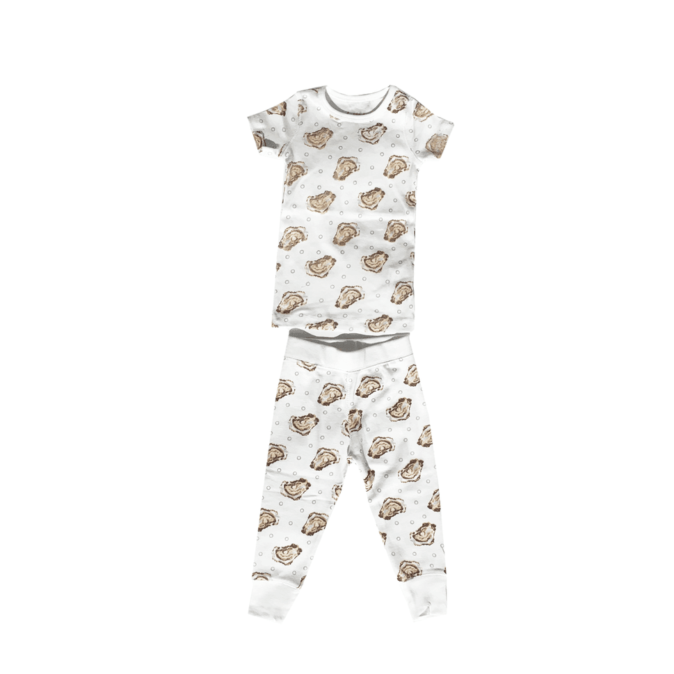 Aw Shucks! Oyster Baby Pajamas: 12mos