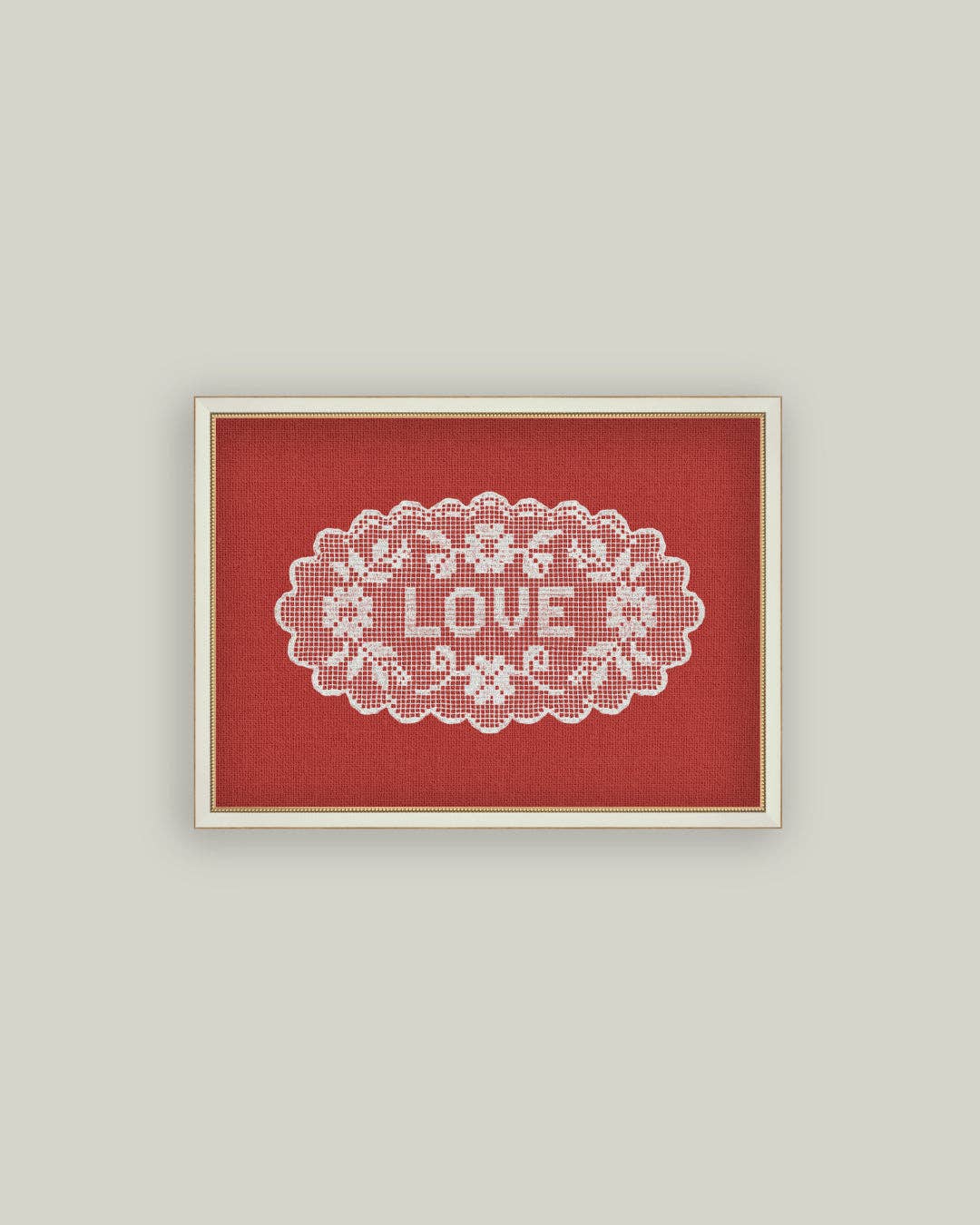 Love Doily: 6x4