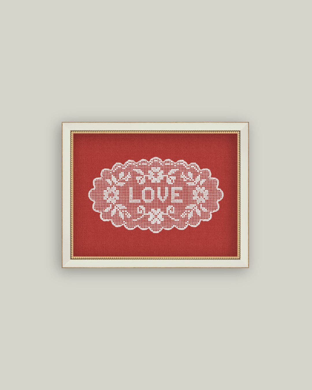 Love Doily: 6x4