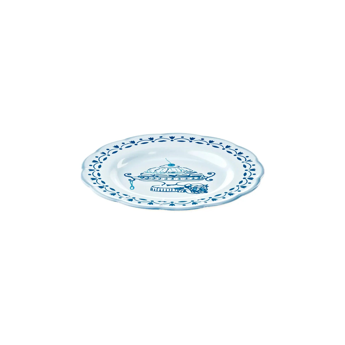 JOSEPHINE / Dessert Plate Dusty Blue