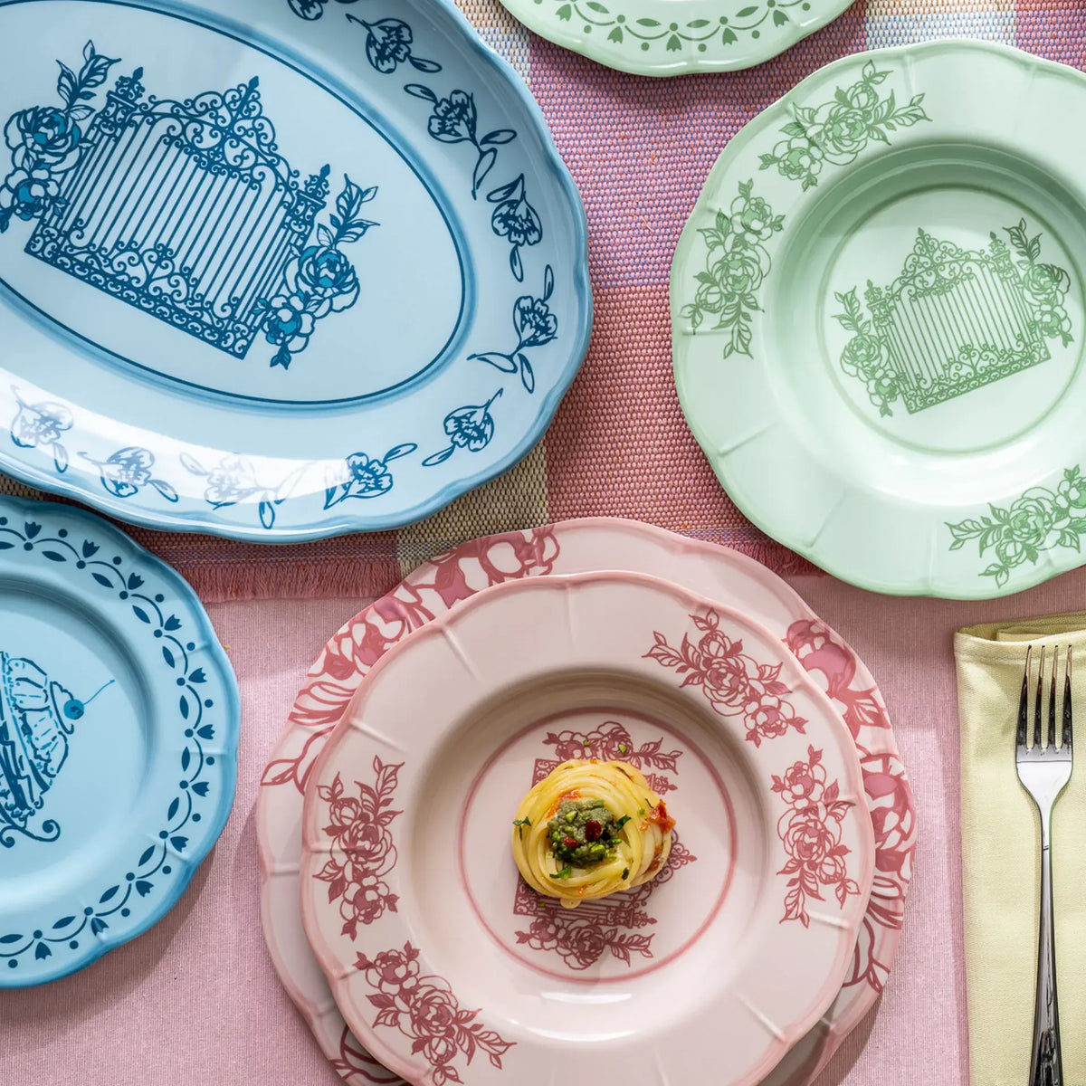 JOSEPHINE / Dinner Plate * FAIRE EXLCUSIVE : Dusty Pink
