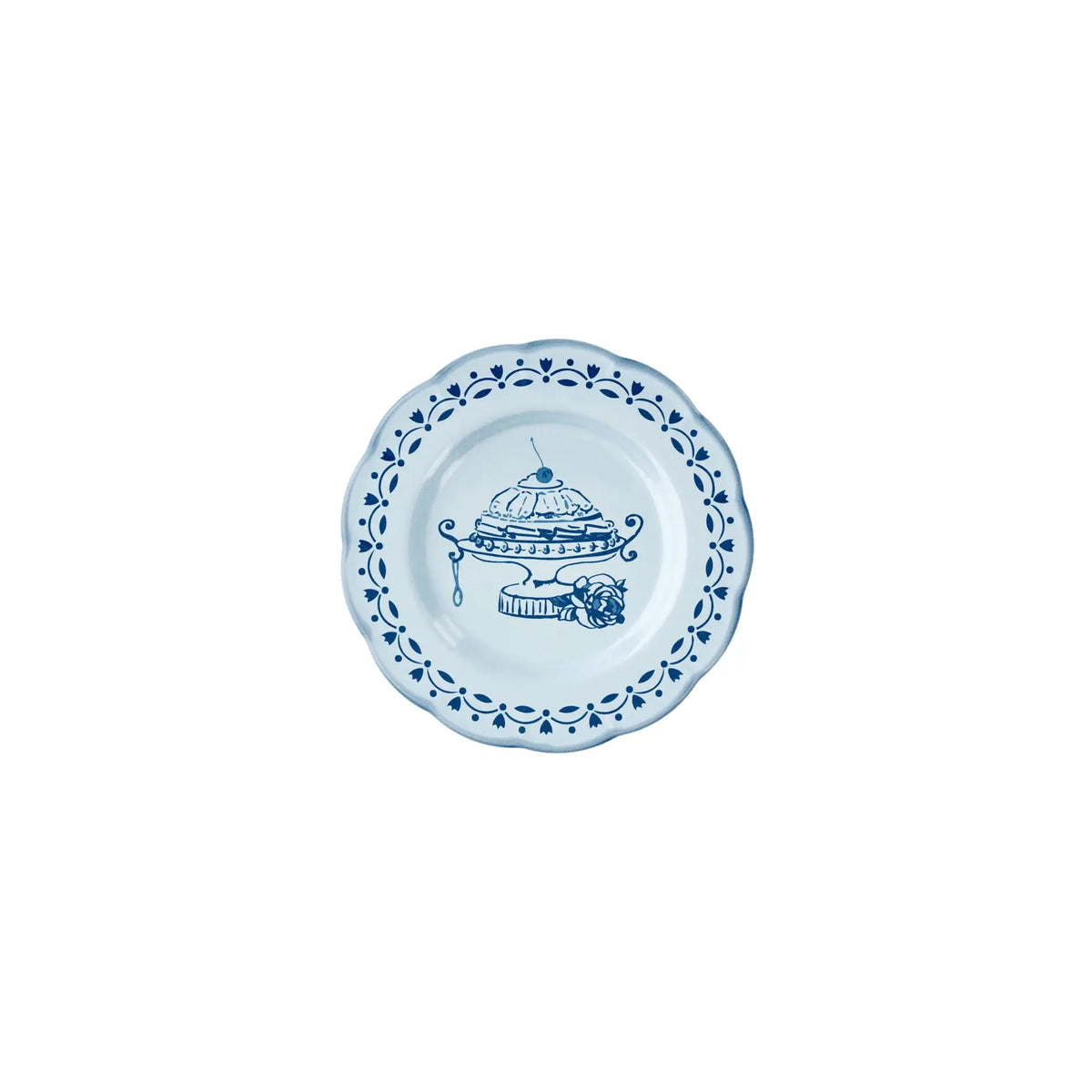 JOSEPHINE / Dessert Plate Dusty Blue