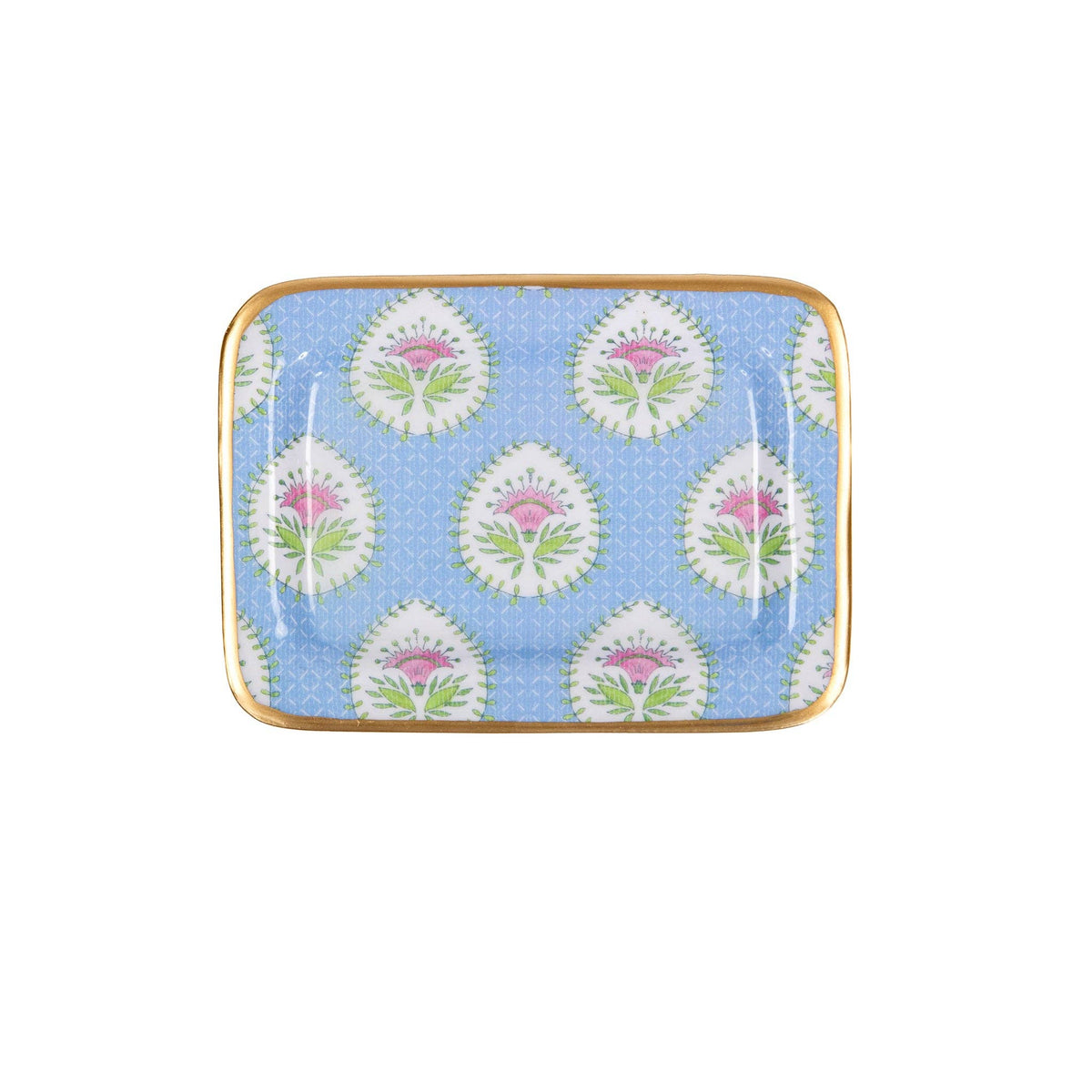 Daphne Enameled Laney Tray: Multi-Color