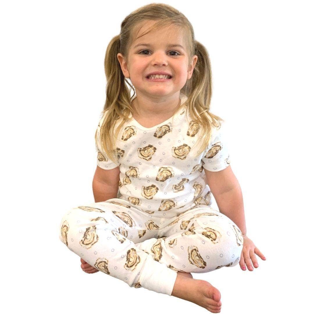 Aw Shucks! Oyster Baby Pajamas: 12mos