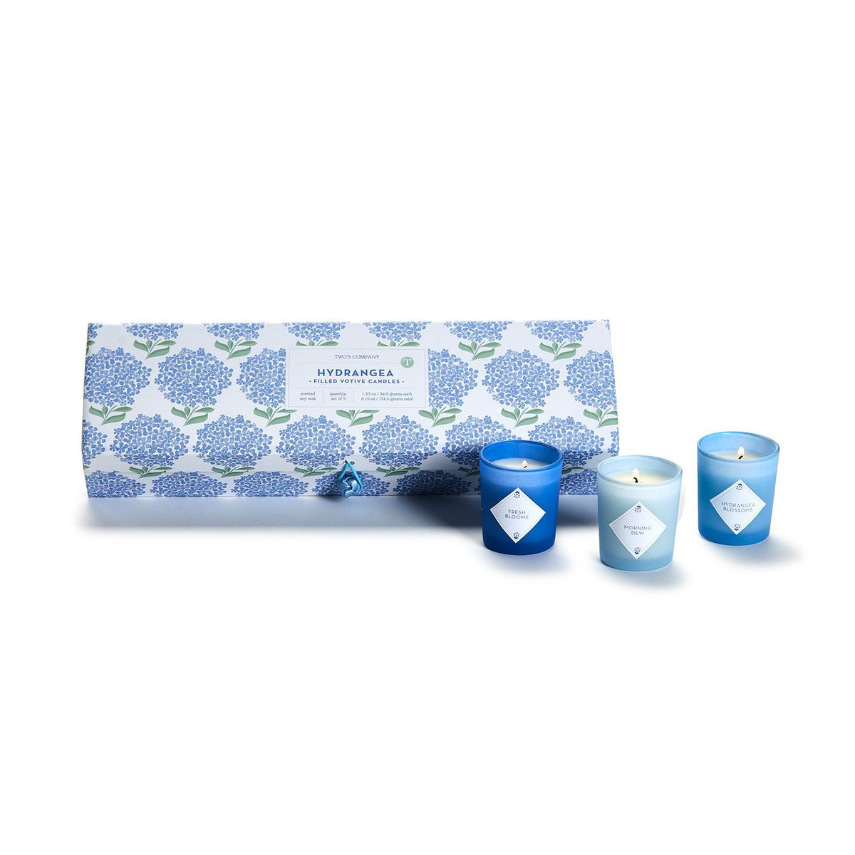 Hydrangea Scented Candles in Gift Box