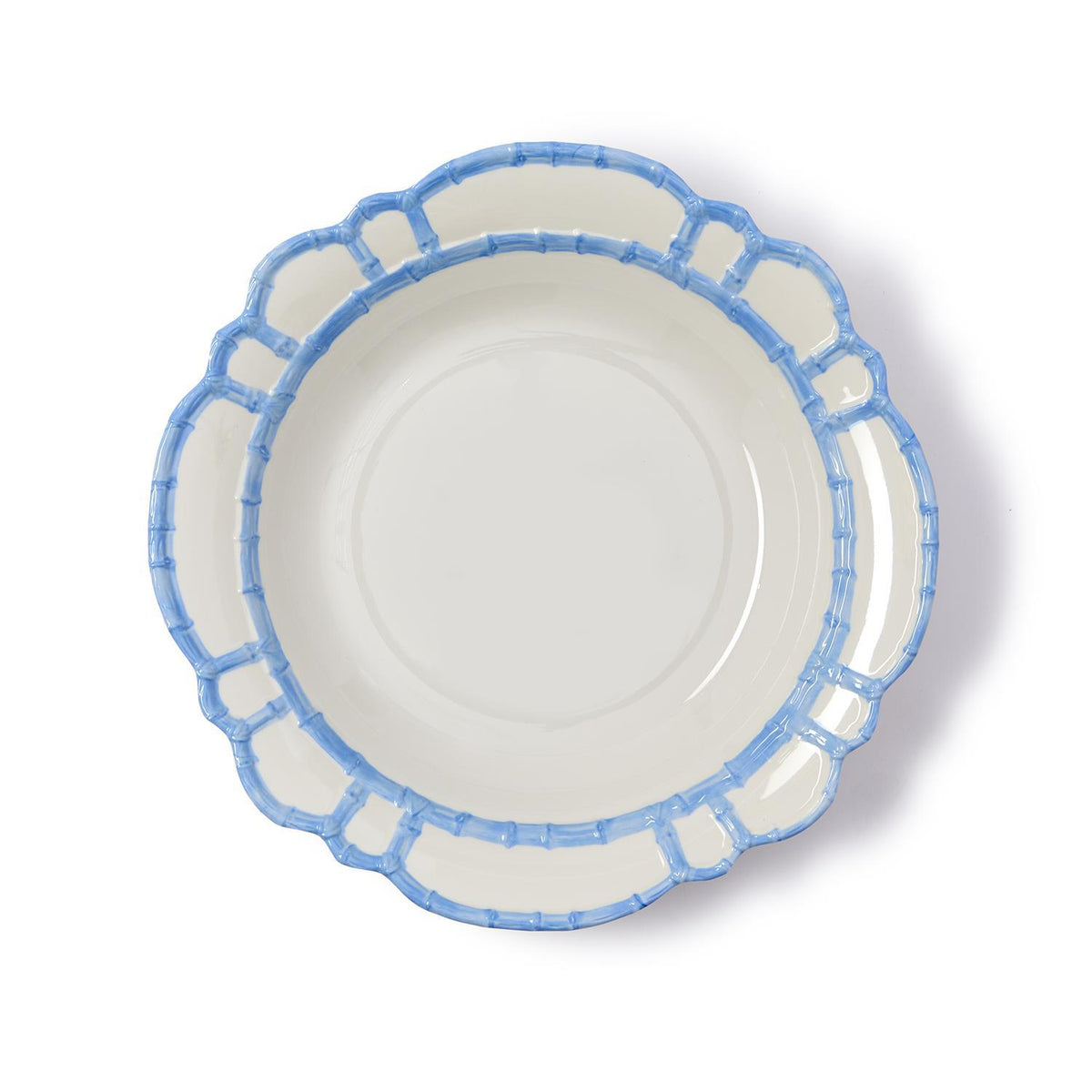 French Blue Bamboo Touch Bowl