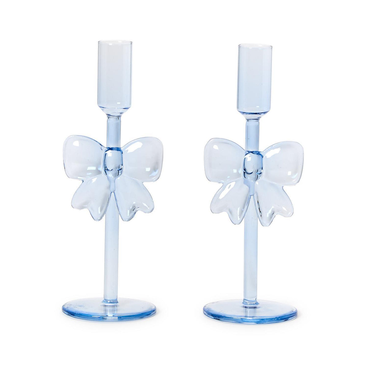 Bows Hand Crafted Taper Candleholders