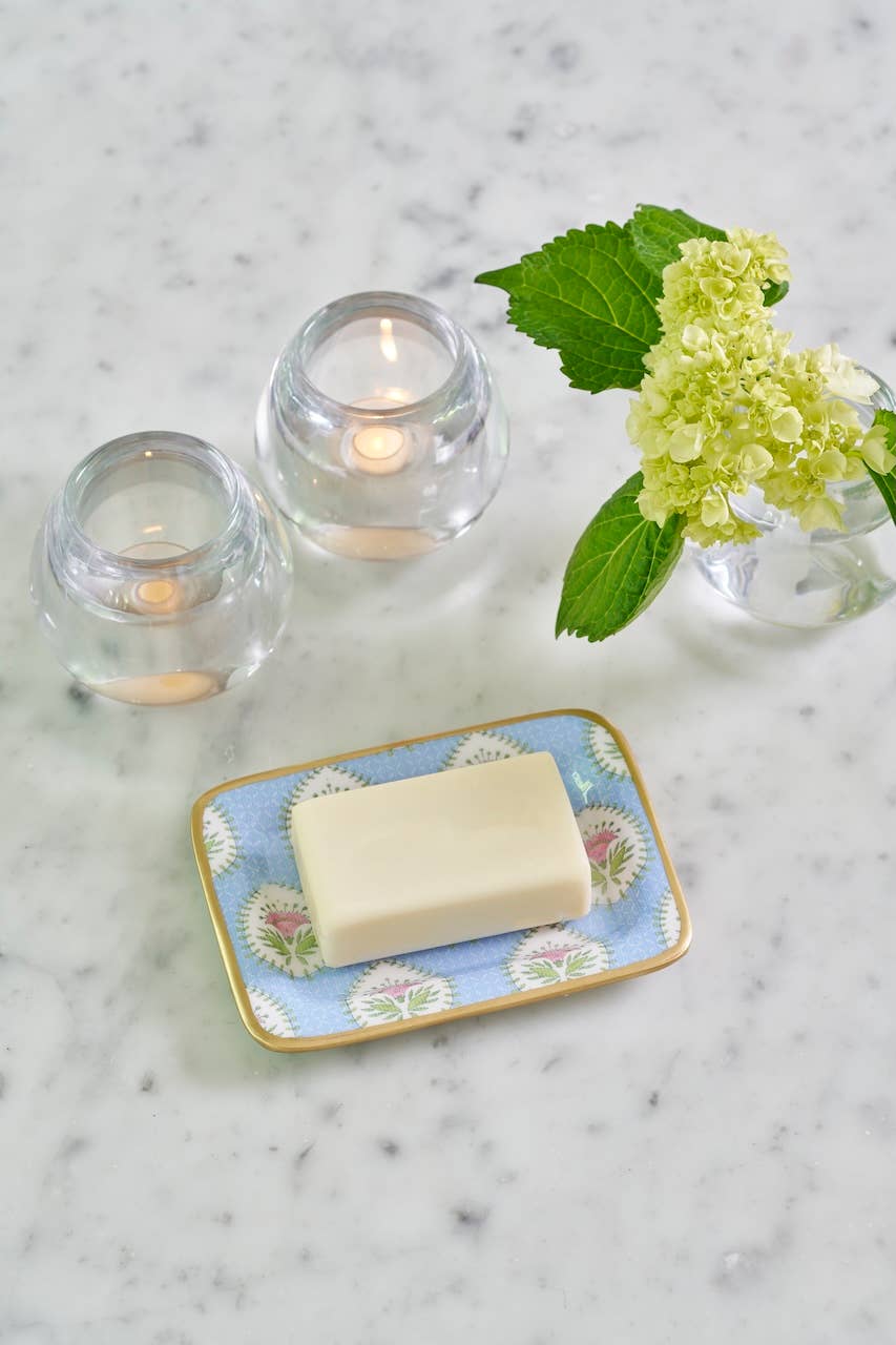 Daphne Enameled Laney Tray: Multi-Color