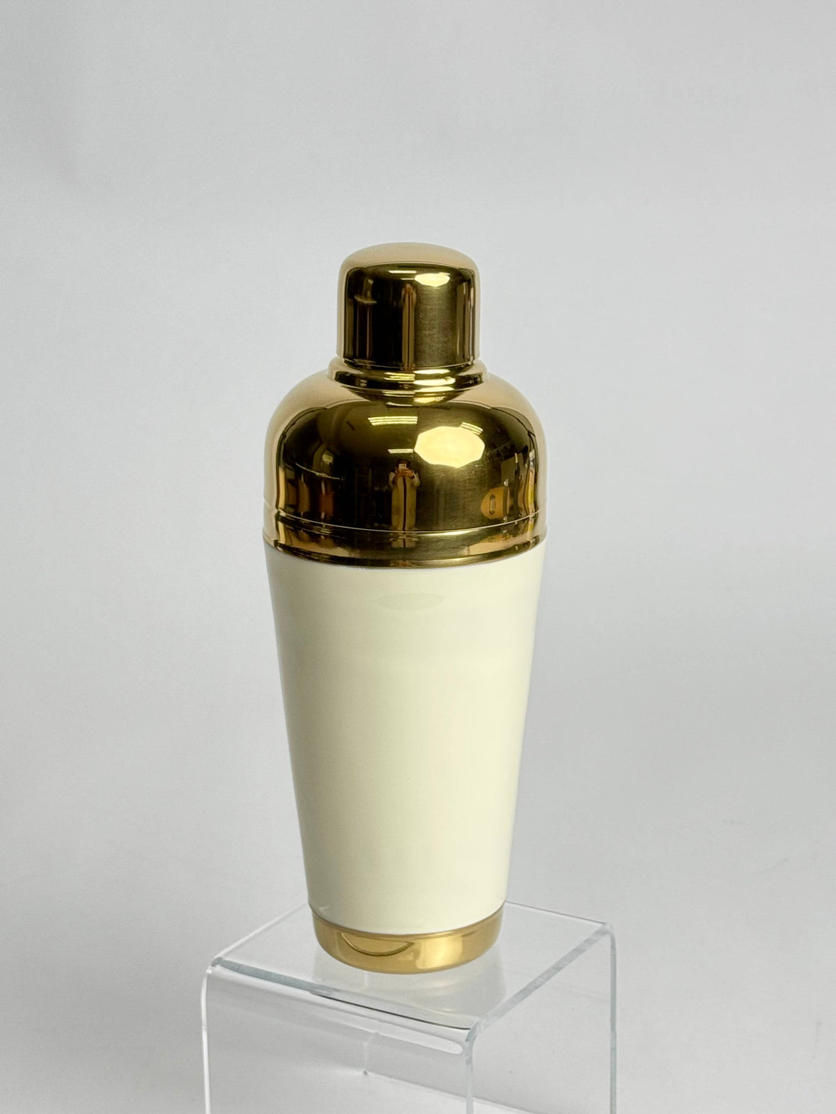 Hand-Painted Cocktail Shaker: Green