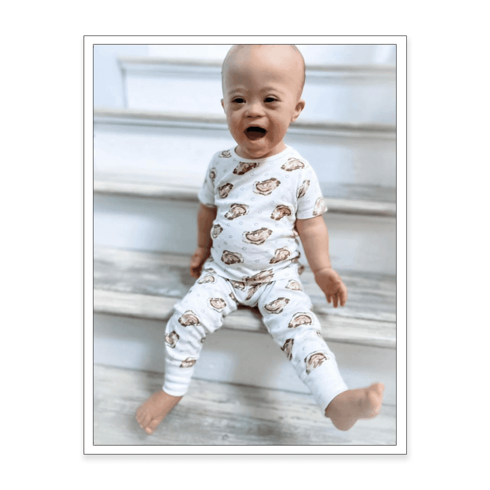 Aw Shucks! Oyster Baby Pajamas: 12mos