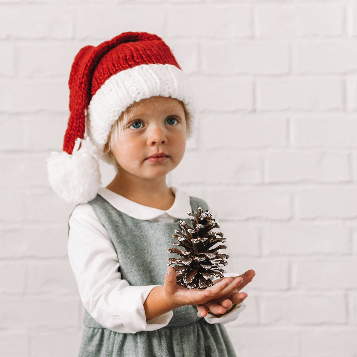 Nicholas Santa Hat Kids Baby Christmas Holiday Gift: S; 6-24m