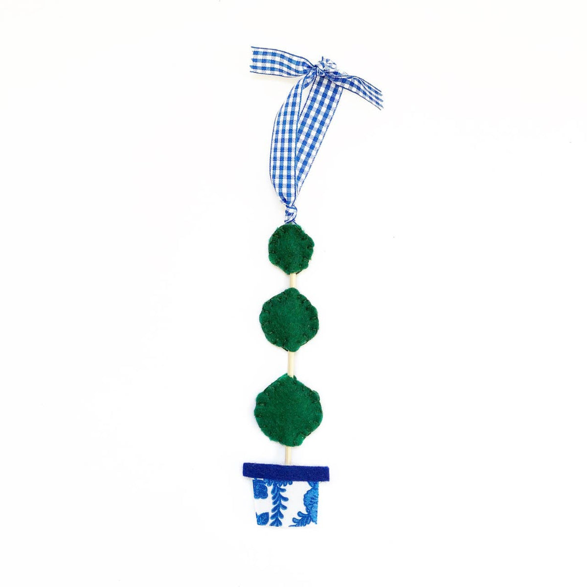 Chinoiserie Topiary Ornaments: A