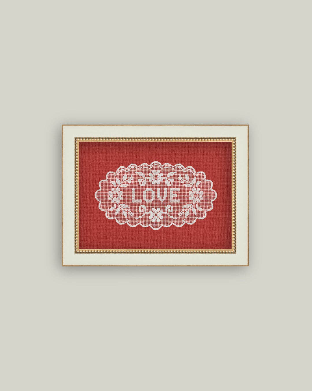 Love Doily: 6x4