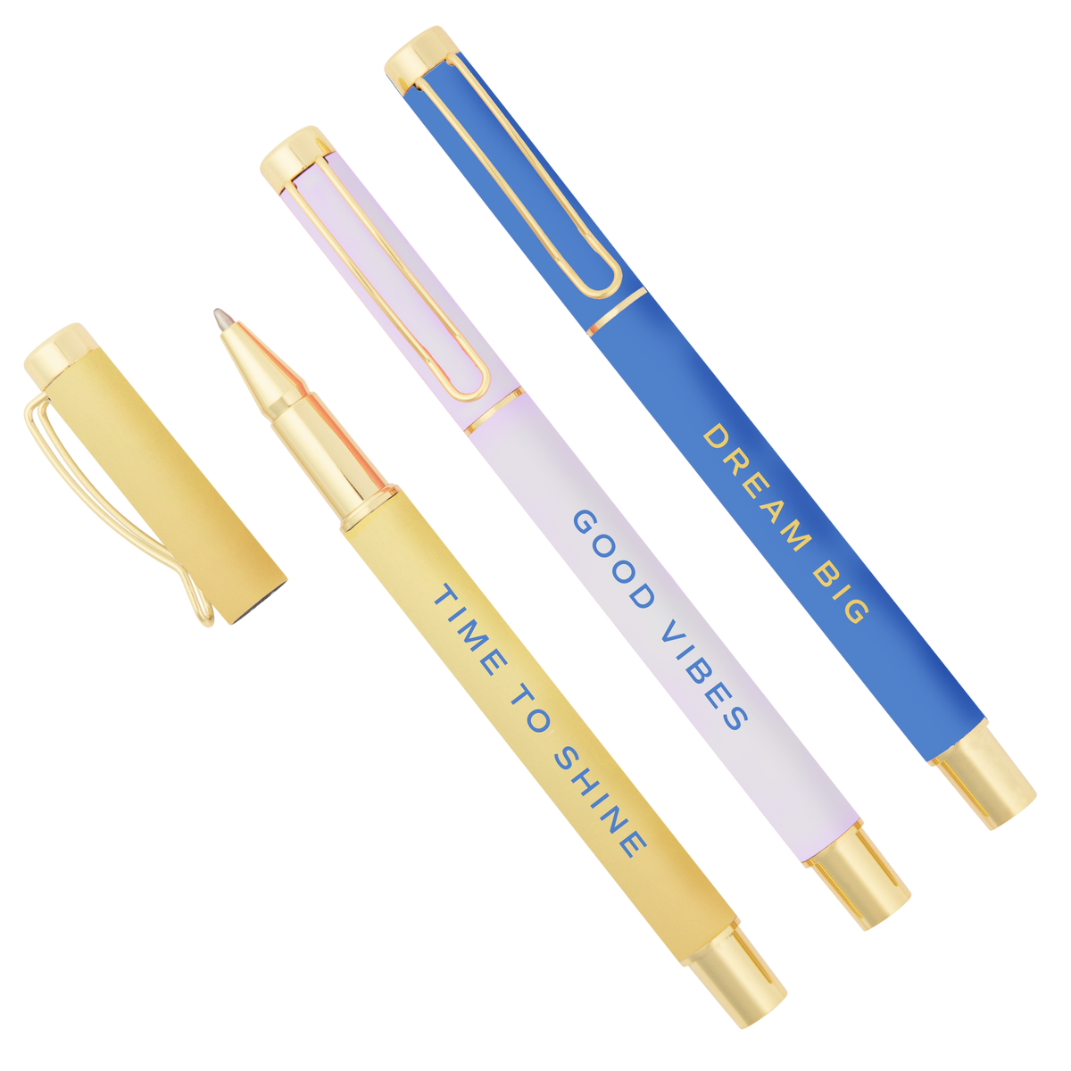 Good Vibes Metal Pen Set - Home Decor & Gifts