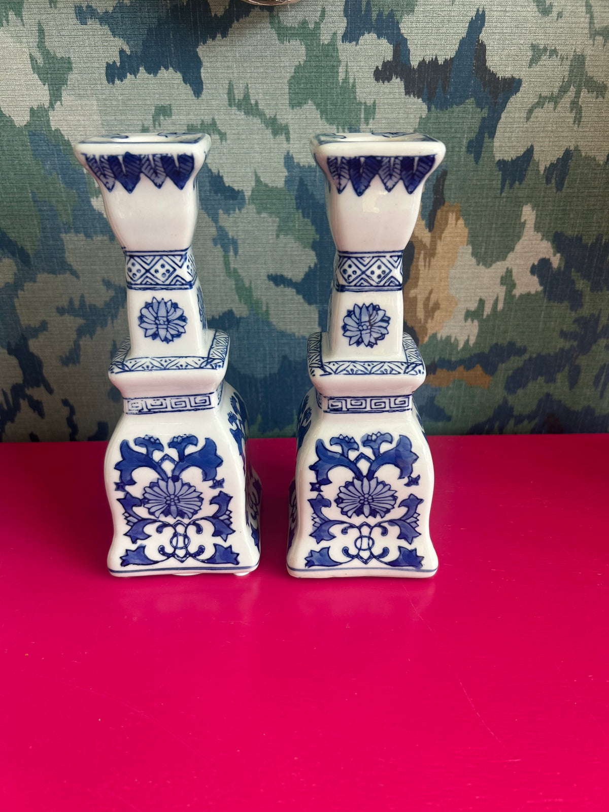Canton Collection Taper/Pillar Holders LARGE