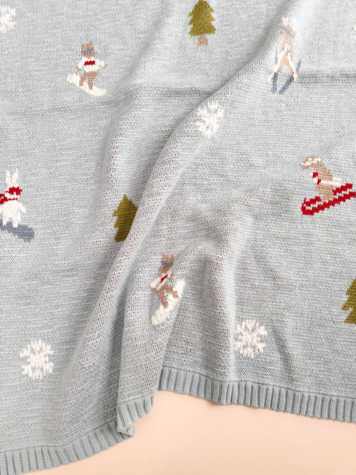 Blanket Ski Cotton Baby Snowboard Winter Organic Gift