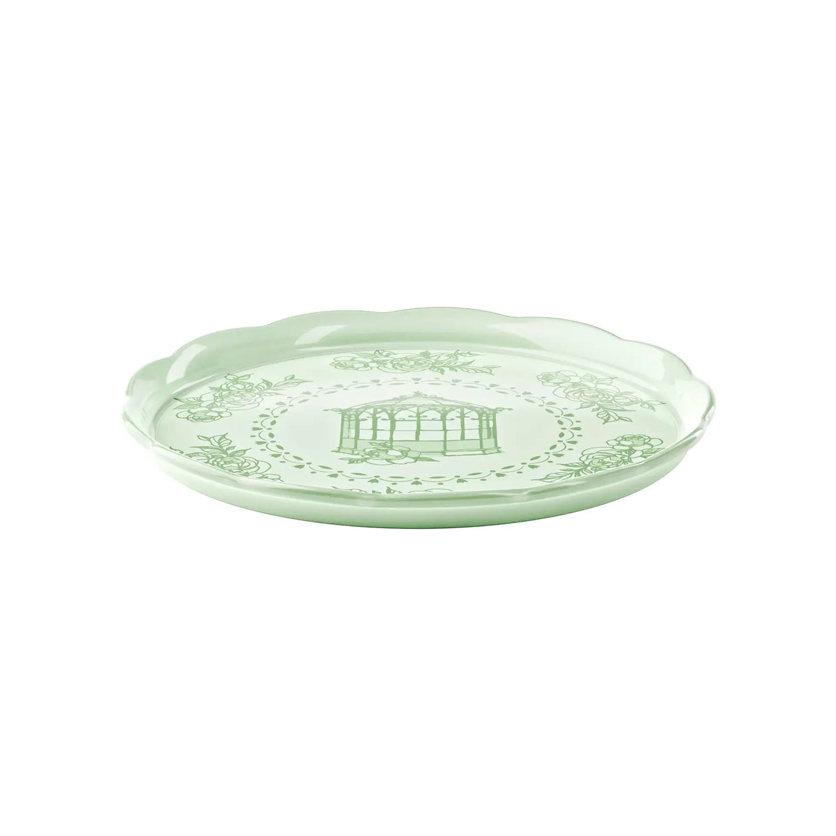 JOSEPHINE / Large Round Tray : Dusty Green