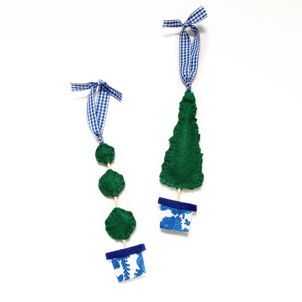 Chinoiserie Topiary Ornaments: A
