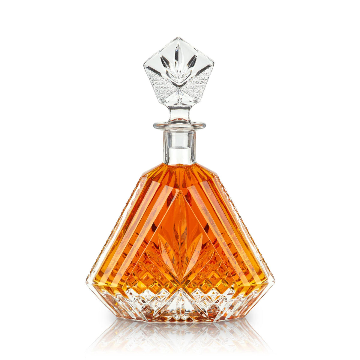 Admiral™ Vintage Style IrishCut Crystal Whiskey Decanter