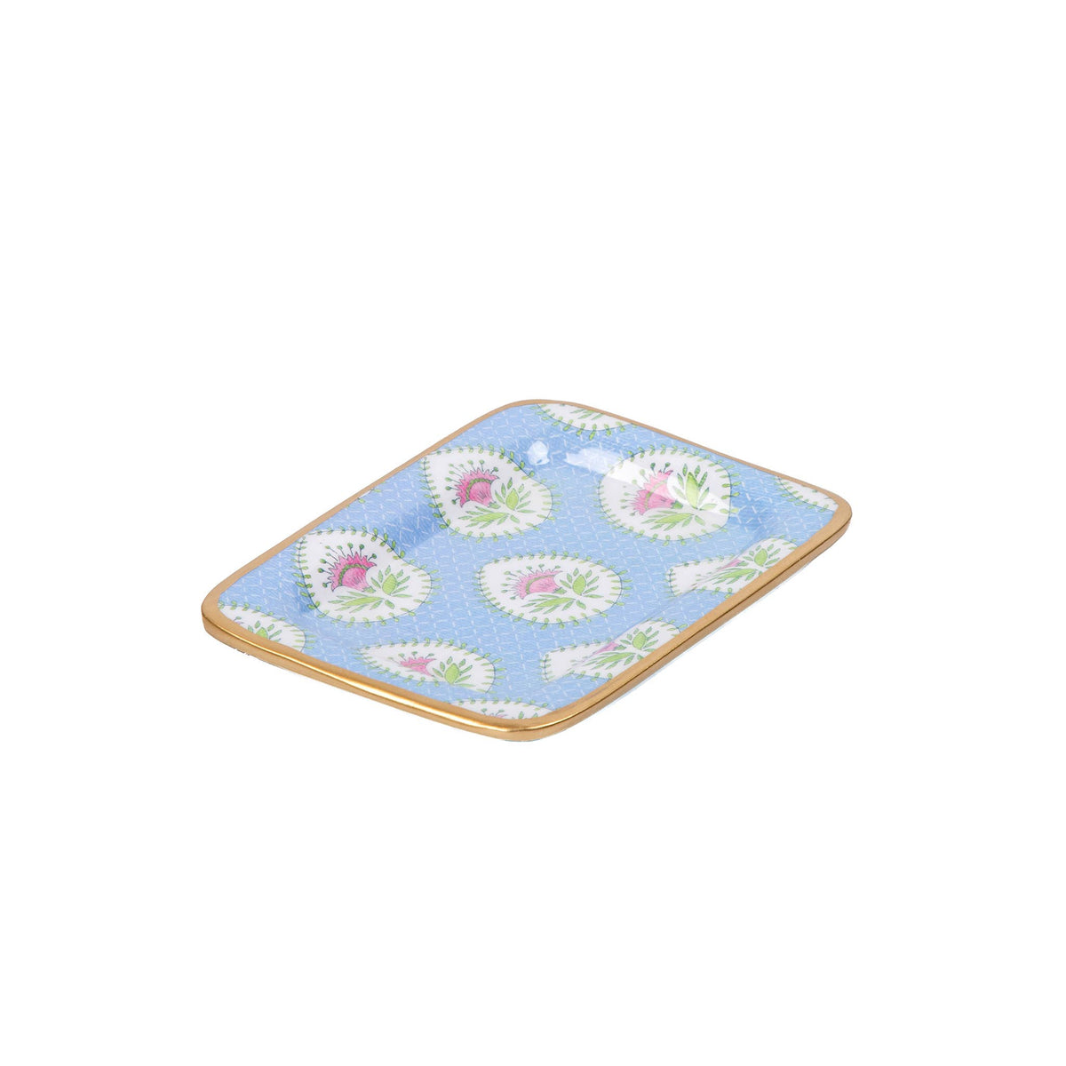 Daphne Enameled Laney Tray: Multi-Color