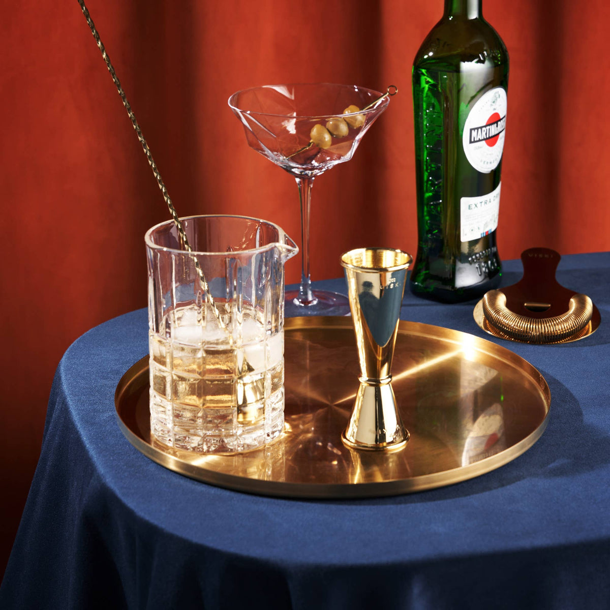 Belmont™ Gold Plated Bar Essentials Set of 7