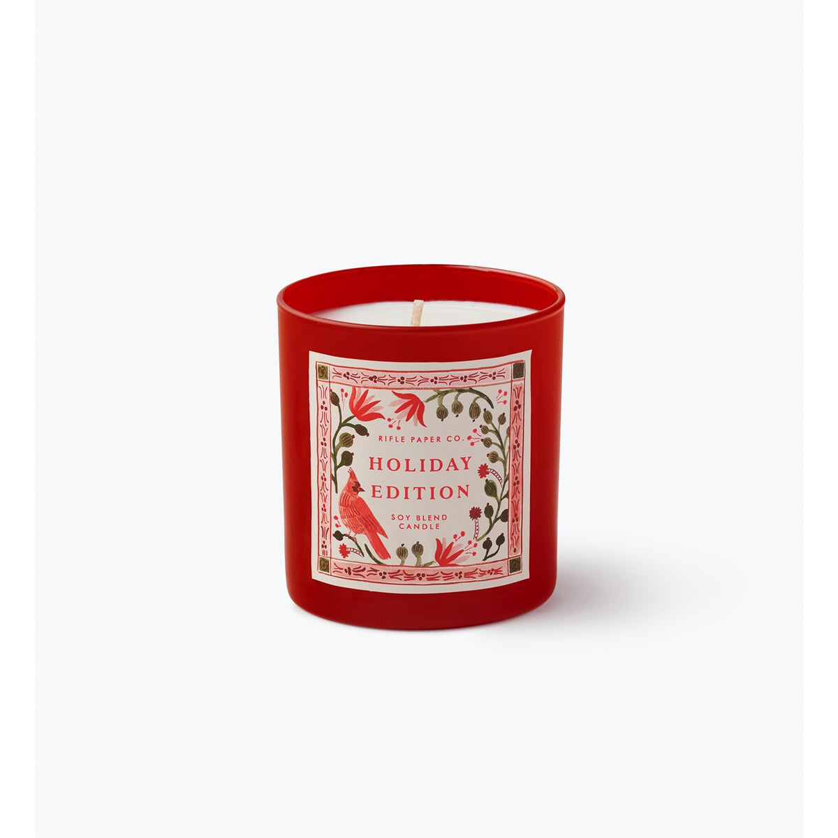 Cardinals Holiday 9.5 oz Glass Candle