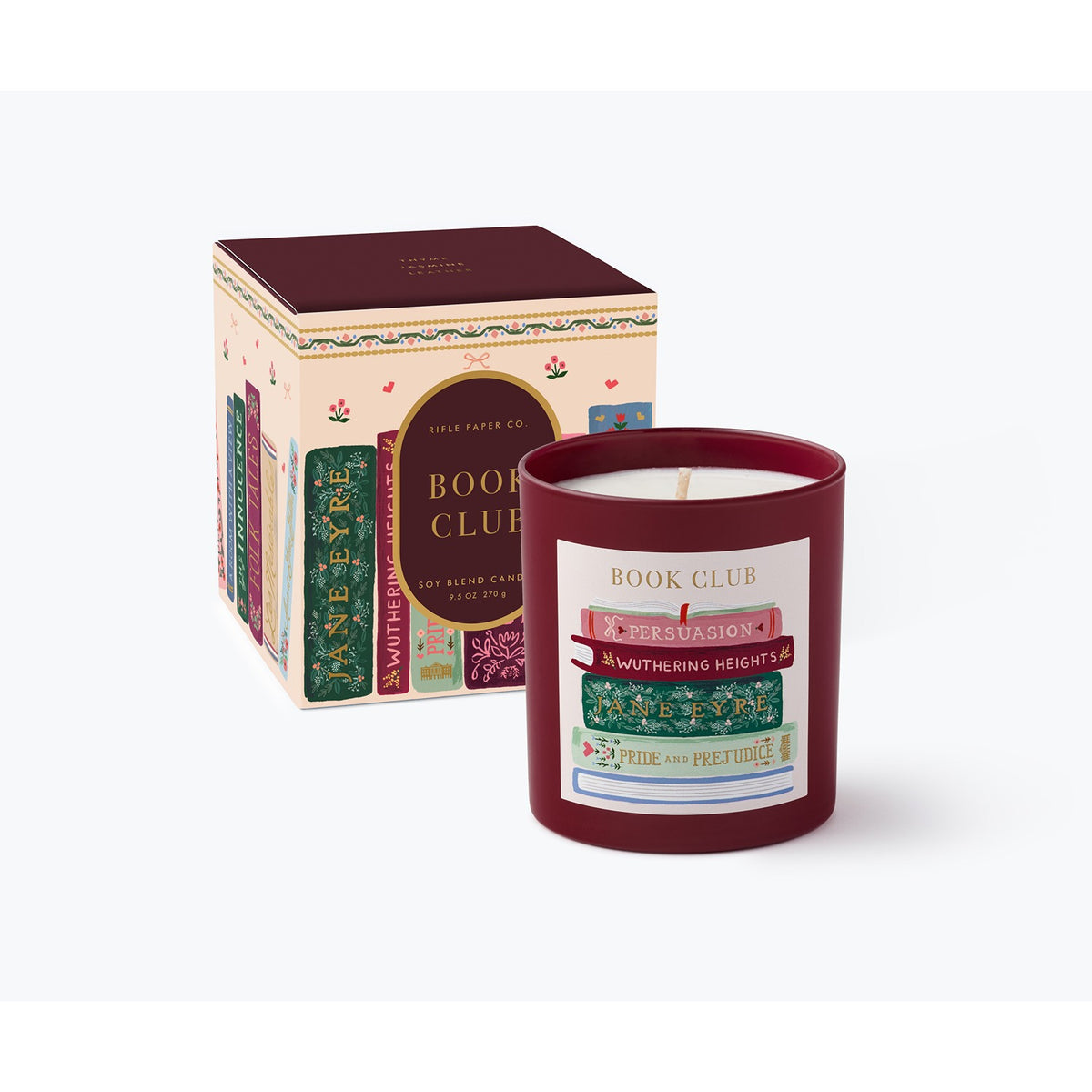Book Club 9.5 oz Glass Candle